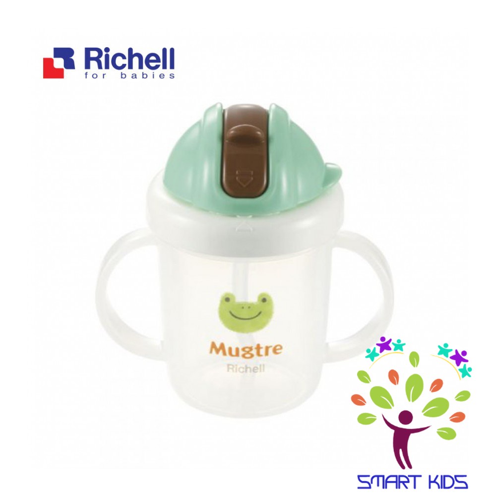 Cốc Ống Hút Mugtre Richell Nhật Bản