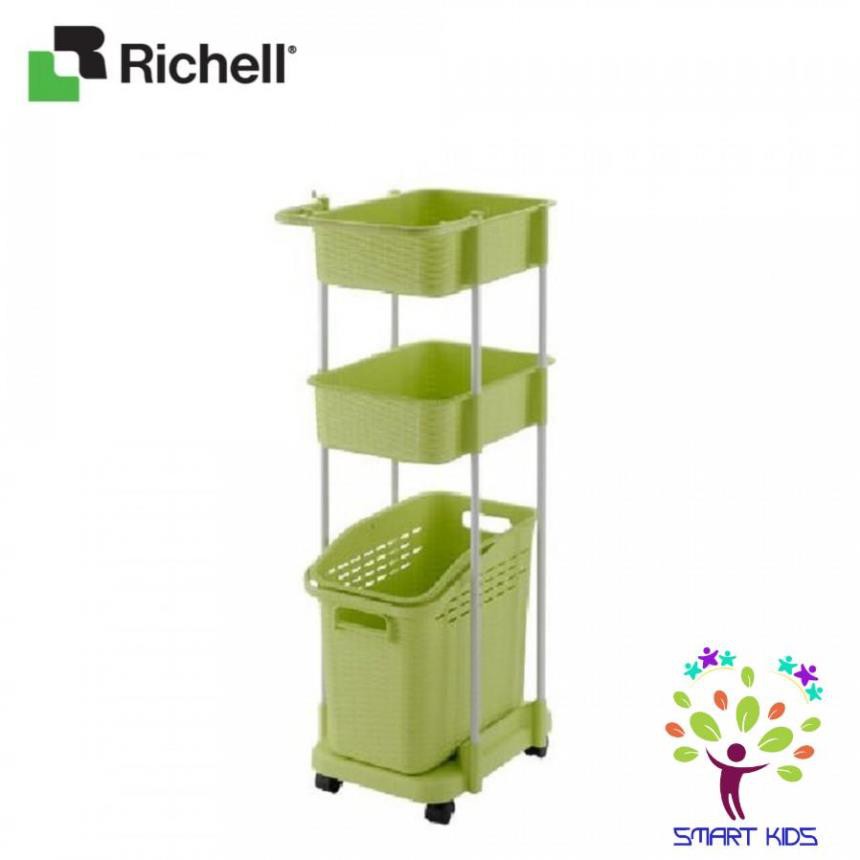 Xe để đồ giặt Richell 3 tầng G-105N