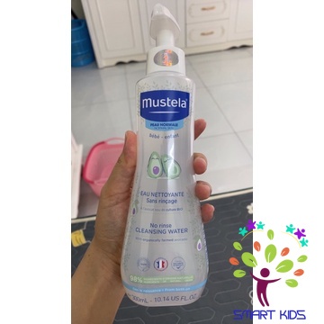 Gel tắm khô MUSTELA Nước Làm Sạch Không Cần Rửa Lại MUSTELA No Rinse Cleansing Water 300ml