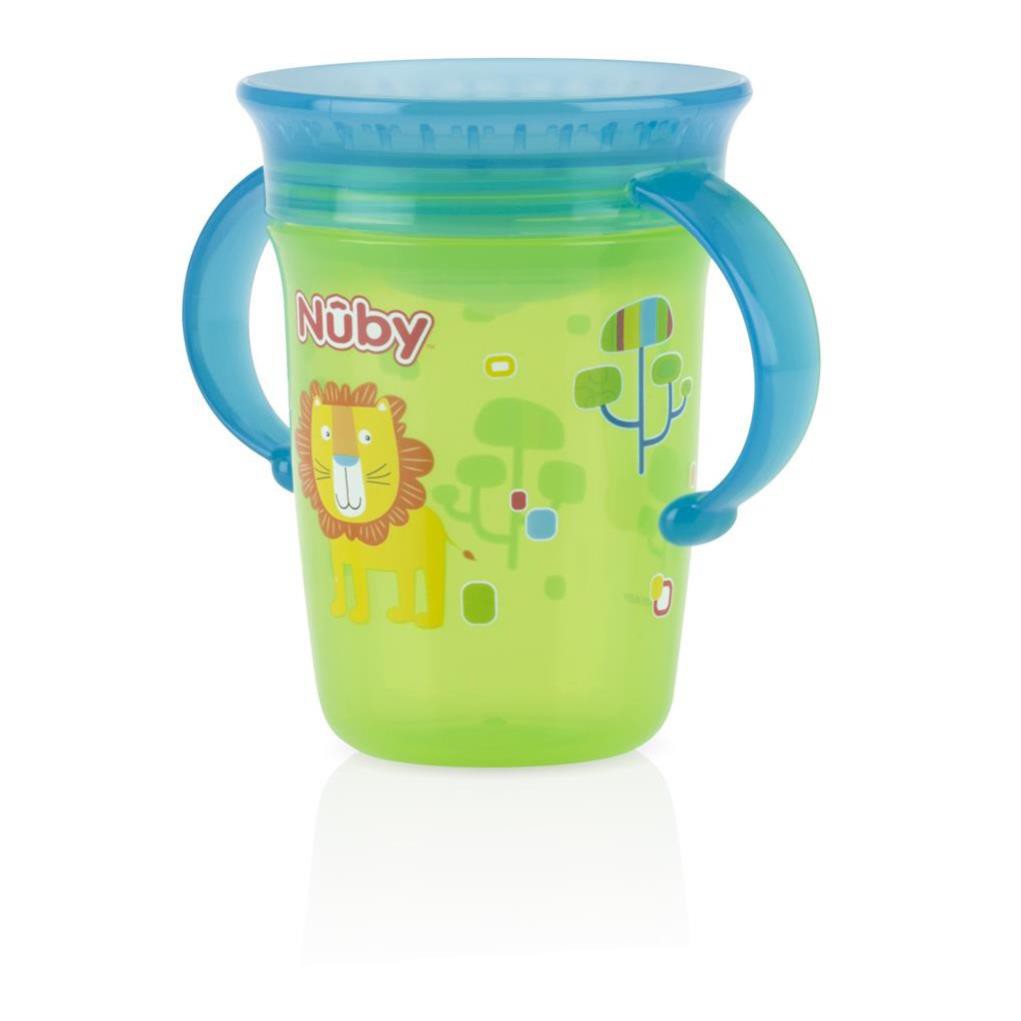 Cốc Tập Uống Chống Tràn Nuby 360 độ• 240ml