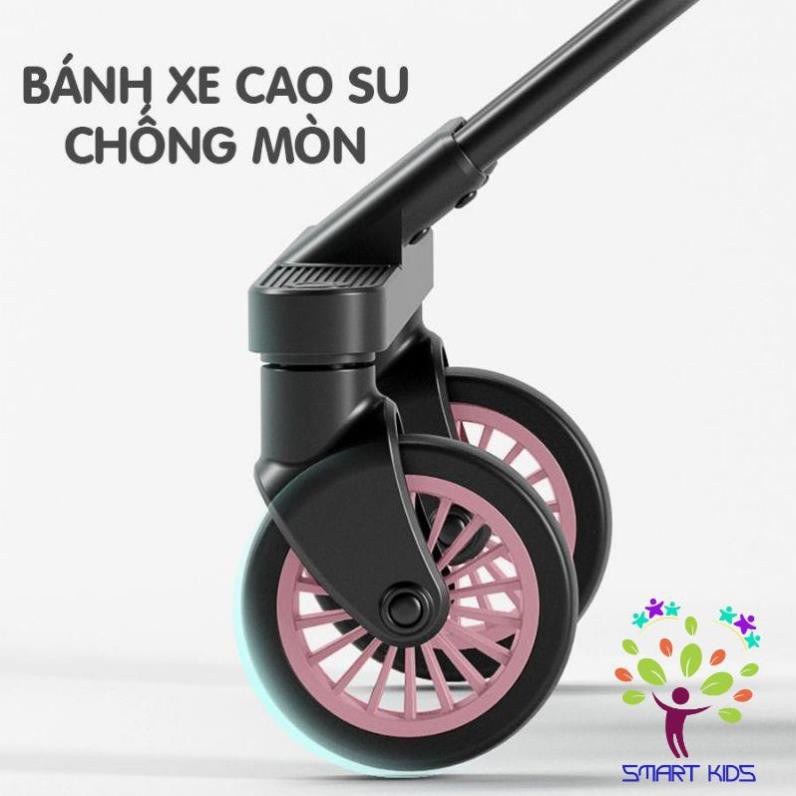 Xe đẩy du lịch Vovo Play Kids - đảo chiều, gấp gọn, có mái che
