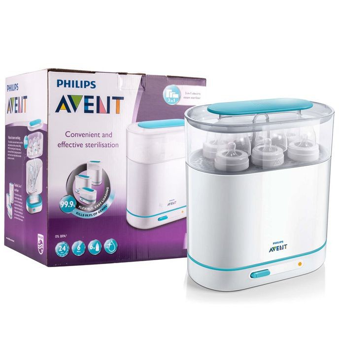 Máy tiệt trùng và sấy khô bình sữa Starlight Plus SCF293/00 Philips Avent