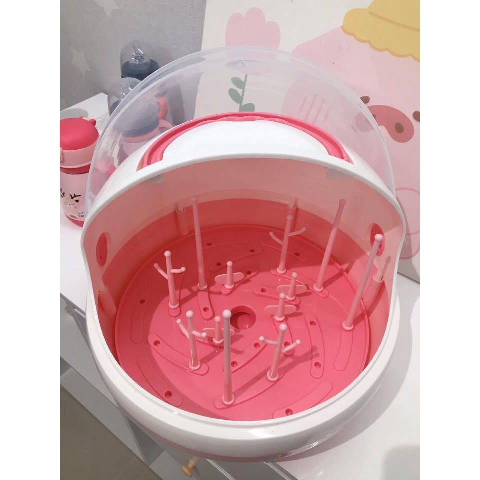 GIÁ ÚP BÌNH SỮA CÓ NẮP ĐẬY HÌNH GẤU