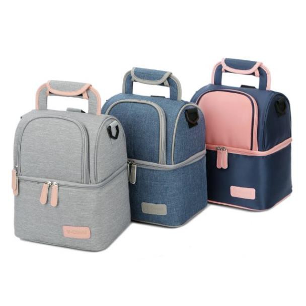 Ba lô bỉm sữa Vcoool A1 Balo giữ nhiệt bảo quản sữa mẹ