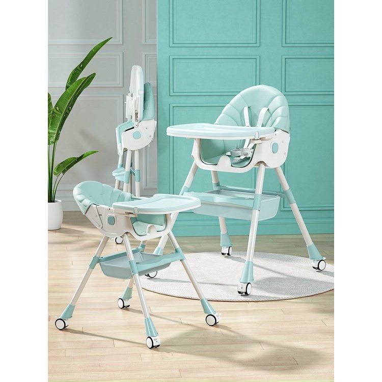 Ghế Ăn Ngả Lưng Gấp Gọn Có Bánh Umoo Um-05117 UM-05142 UM-05145