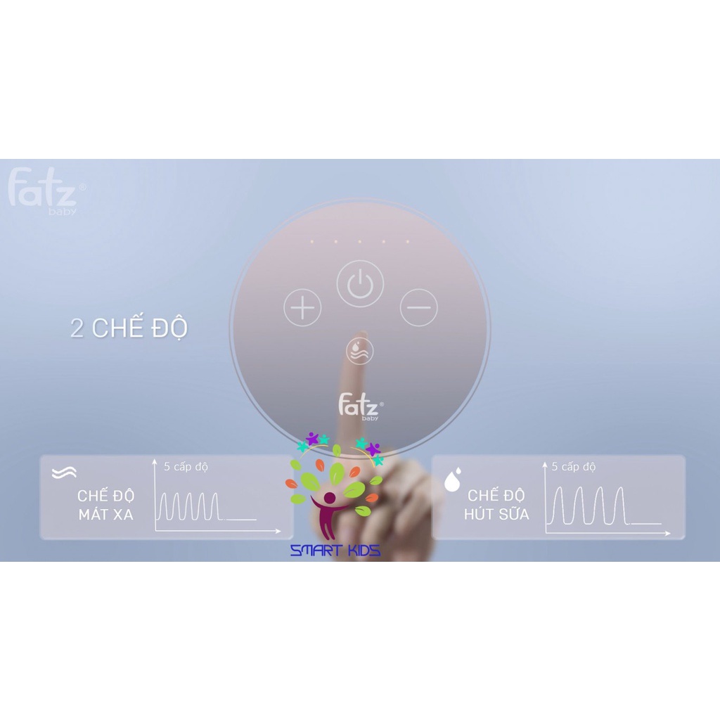 Máy Hút Sữa Điện Rảnh Tay Và Không Dây Freemax 4 Fatz Baby FB1276RH (1 Chiếc)