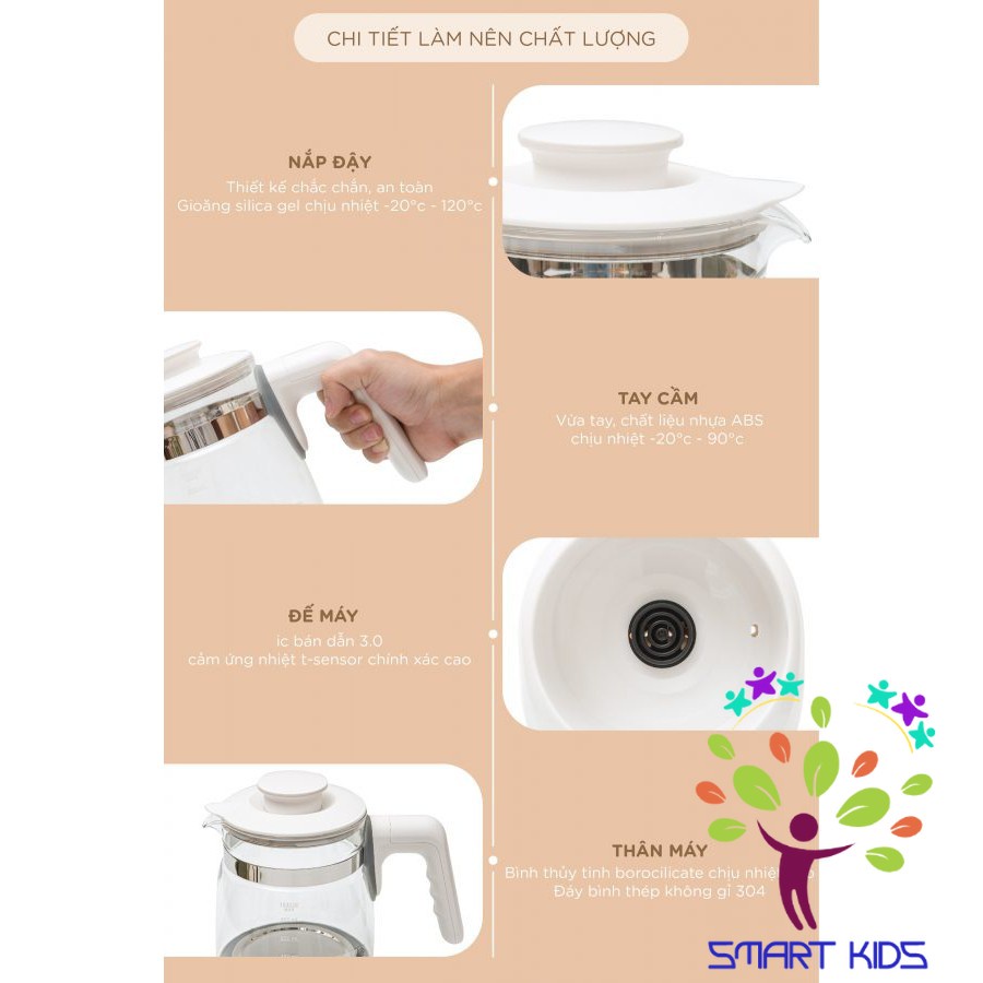 BÌNH ĐUN NƯỚC ĐA NĂNG MOAZ BÉBÉ MB-012