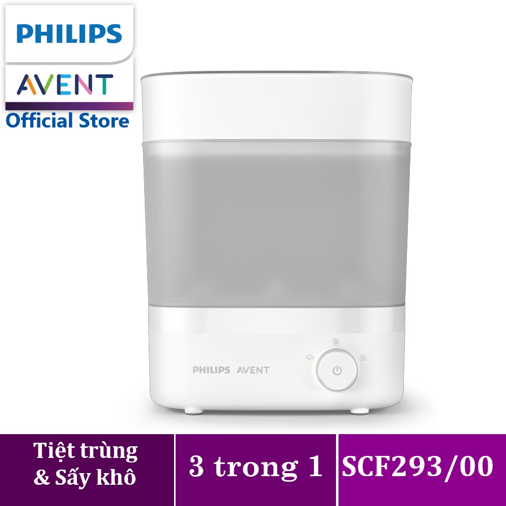 Máy tiệt trùng và sấy khô bình sữa Starlight Plus SCF293/00 Philips Avent