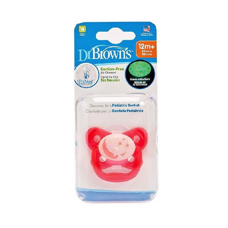Ti giả Prevent silicone chỉnh nha cao cấp Dr Brown's