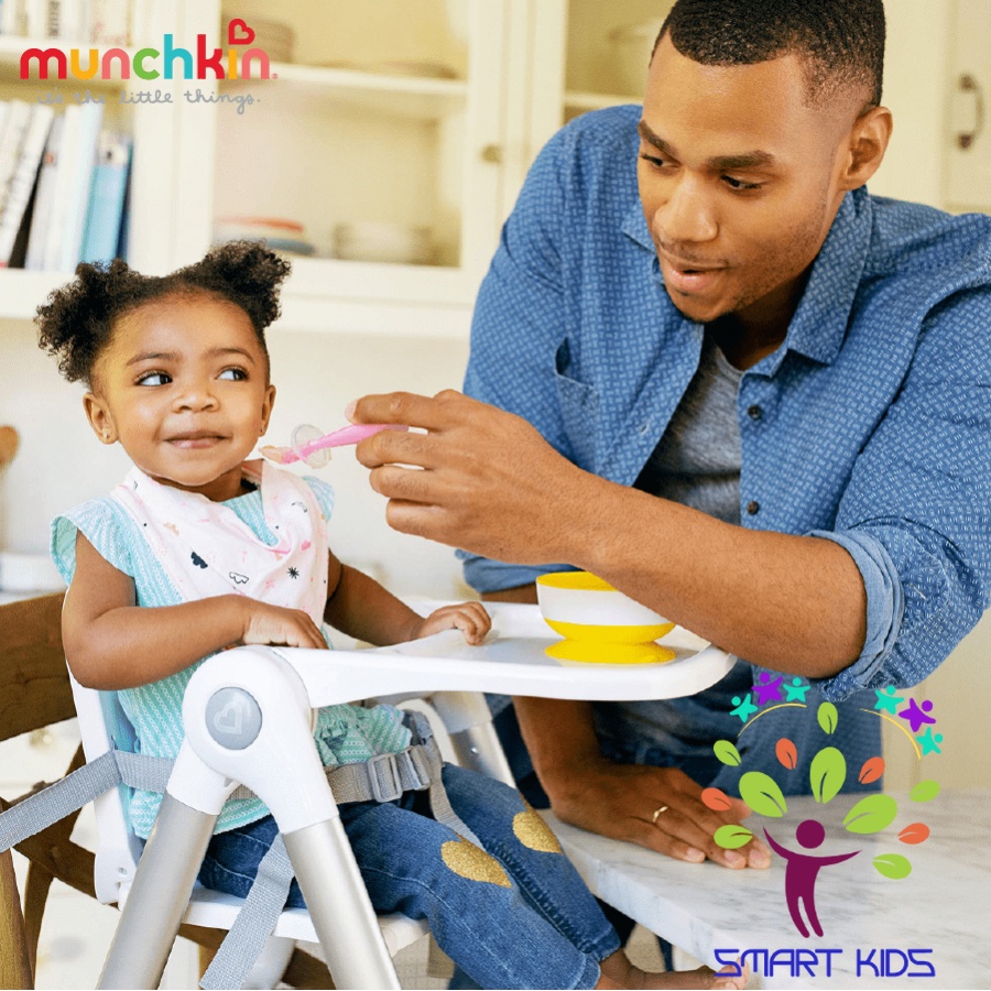 BỘ 2 THÌA SILICONE TẬP XÚC CHỐNG HÓC MUNCHKIN