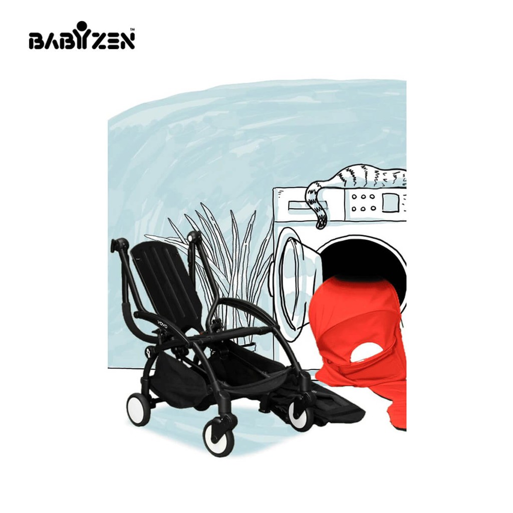 Bộ màn chụp và đệm xe đẩy Babyzen YOYO 6+