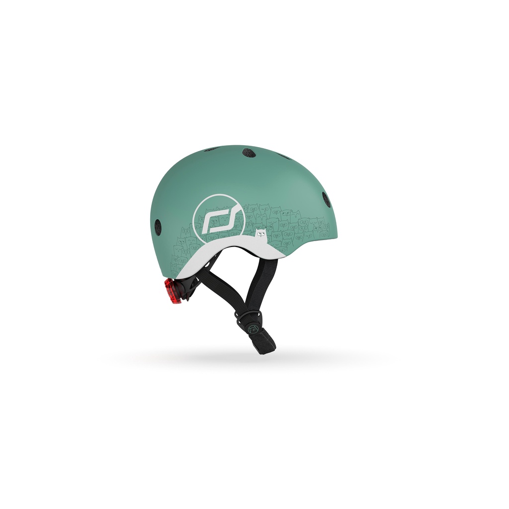 Mũ đội đầu phản quang cho bé Scoot and Ride