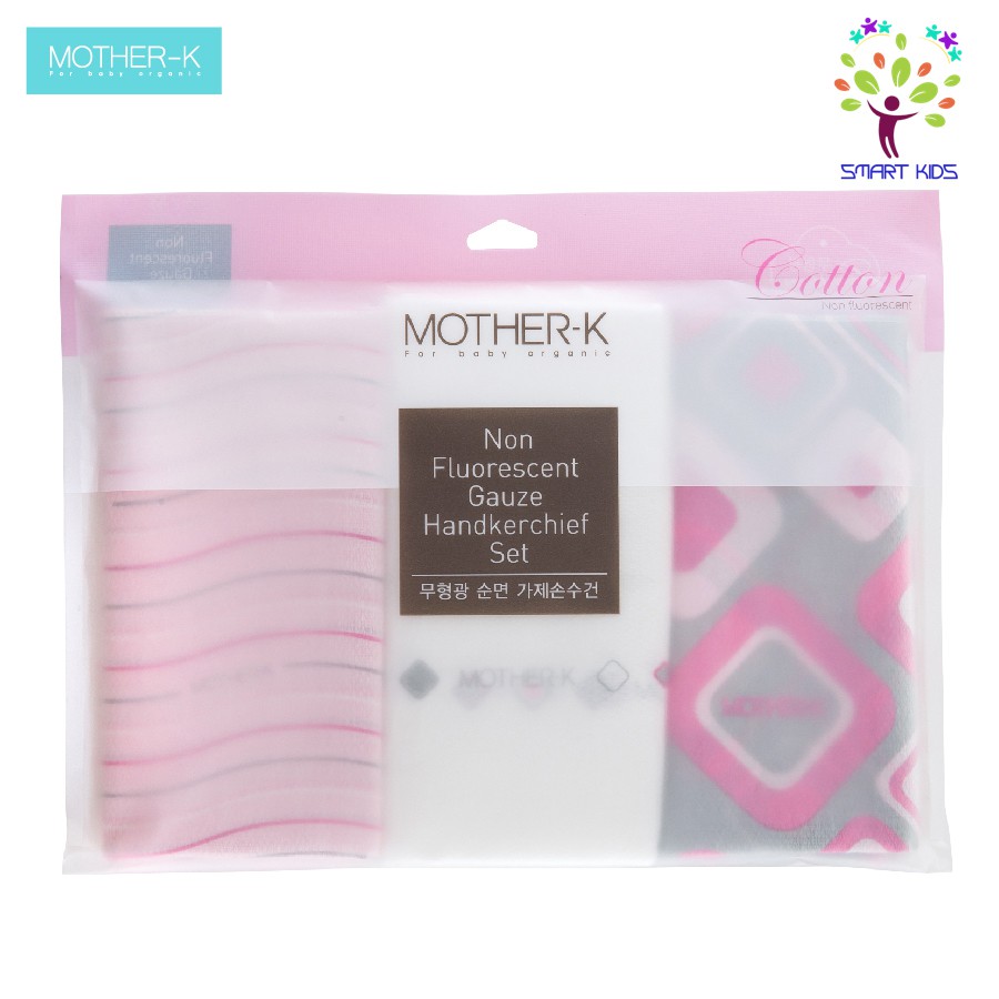 KHĂN SỮA MOTHER-K KHỔ RỘNG 30x30cm Made in Korea(10 chiếc)