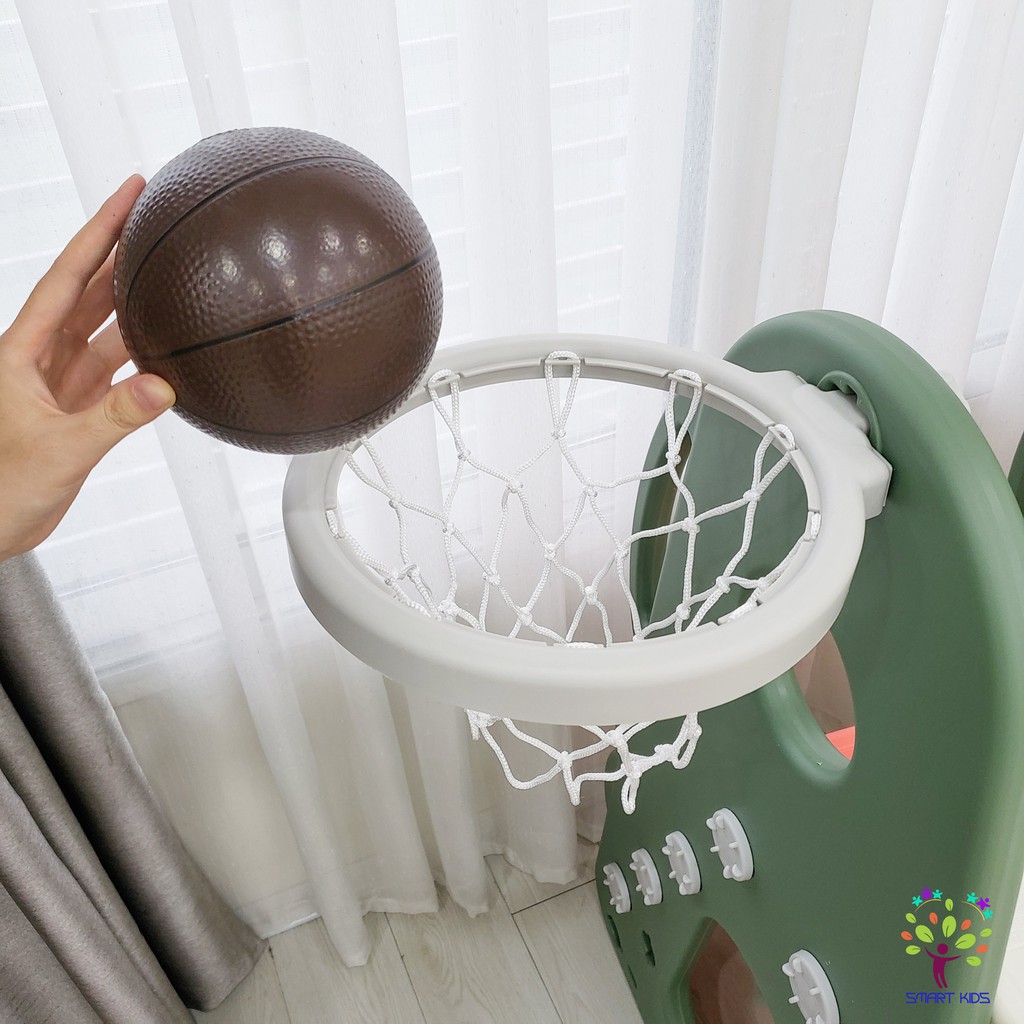 Cầu trượt xích đu bóng rổ Holla 3in1 HL-1069