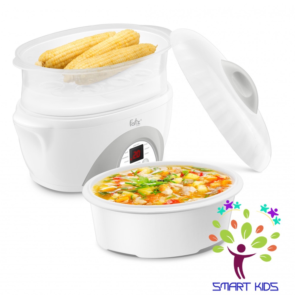 NỒI HẦM CÁCH THUỶ 2 TẦNG 1.6L FATZ BABY - STEW 4 - FB9116ZT