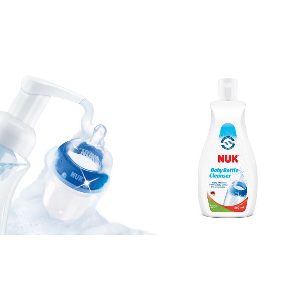 Nước rửa bình sữa NUK túi 750ml