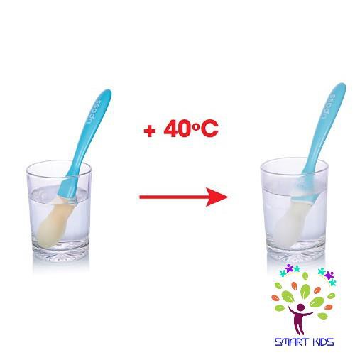 Bát Ăn Dặm Chống Đổ Kèm Nắp & Thìa Cảm Ứng Nhiệt Upass UP5026Y