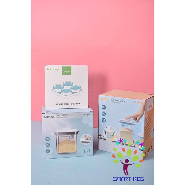 Hộp trữ sữa bột chống ẩm Umoo Ankou cao cấp