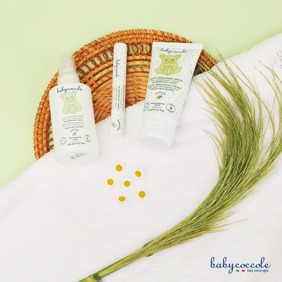 Kem xua muỗi chiết xuất tía tô đất và cây phong lữ BABYCOCCOLE 0M+