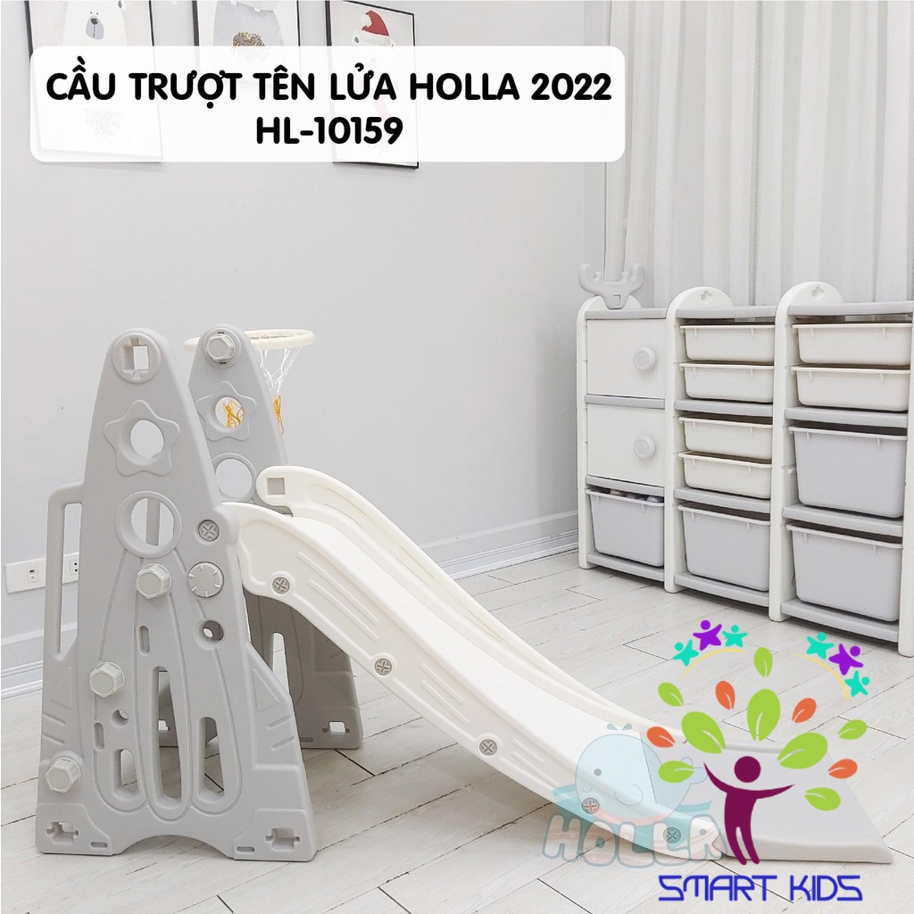 Cầu trượt xích đu tên lửa Holla HL-10164
