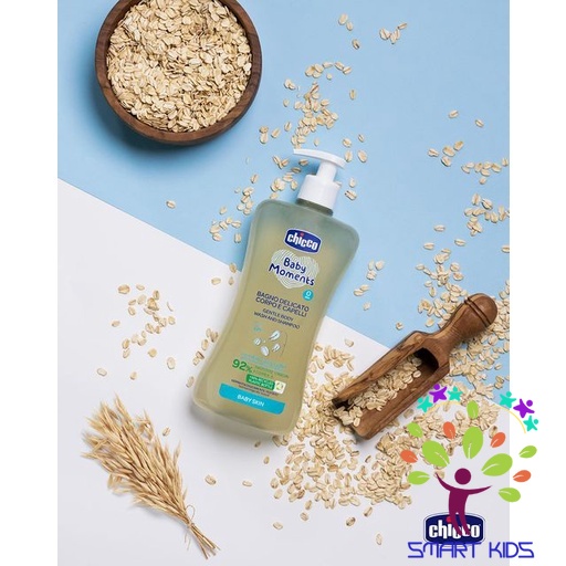 Sữa tắm gội chiết xuất Yến mạch 0M+ Chicco