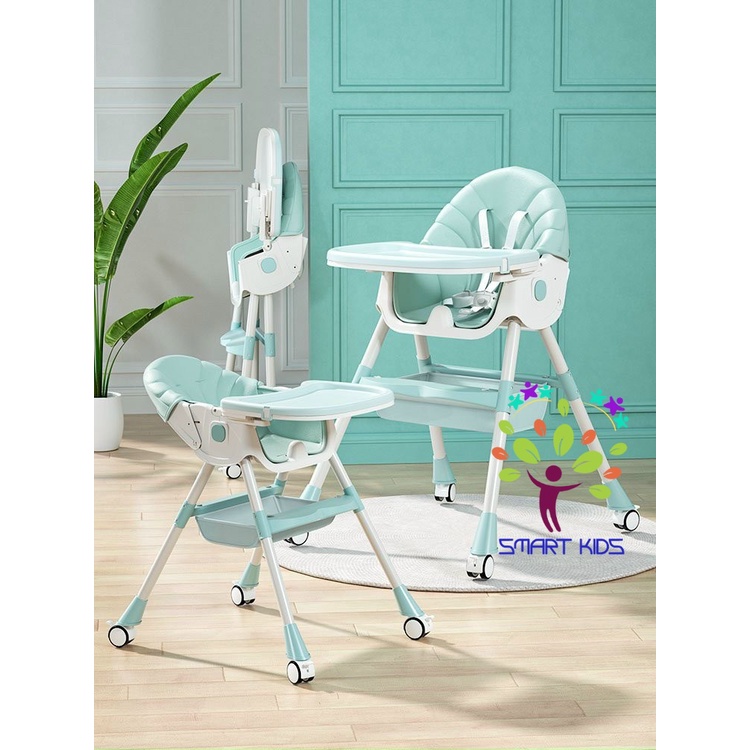 Ghế Ăn Ngả Lưng Gấp Gọn Có Bánh Umoo Um-05117 UM-05142 UM-05145