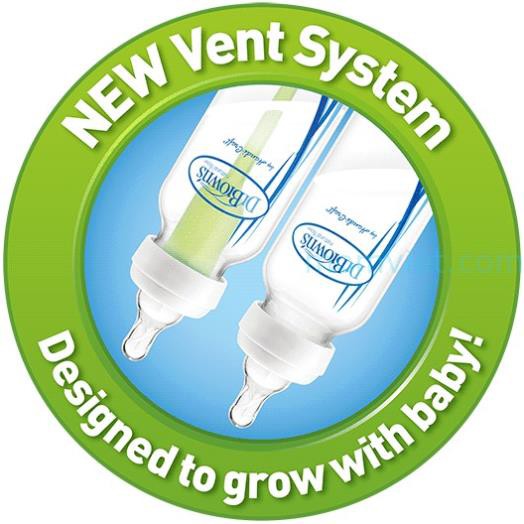 Combo 2 bình sữa cổ thường Dr Brown's 250ml nhựa pp options màu trắng