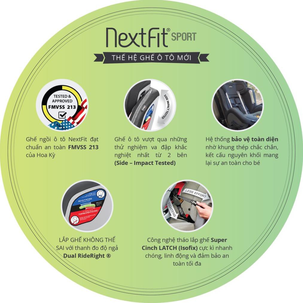 Ghế ô tô Chicco NextFit Sport