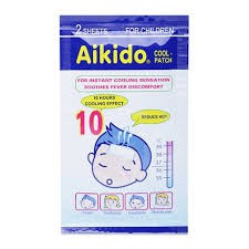 (Chính Hãng) Miếng dán hạ sốt Aikido hộp 6m