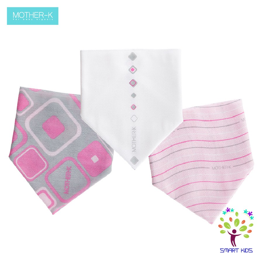 KHĂN SỮA MOTHER-K KHỔ RỘNG 30x30cm Made in Korea(10 chiếc)