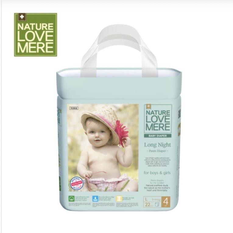 BỈM NATURE LOVE MERE BỈM QUẦN CHUYÊN ĐÓNG ĐÊM PHIÊN BẢN MỚI 2021- L30/XL24/XXL20