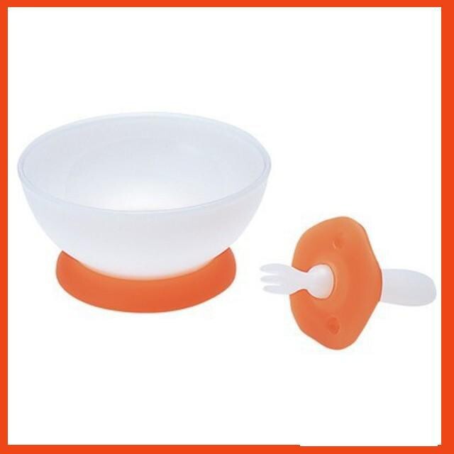 Bộ bát và dĩa tập ăn Combi Nhật Bản