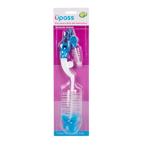 BỘ CỌ BÌNH SỮA, NÚM TI QUAY 360 ĐỘ UPASS UP7005A