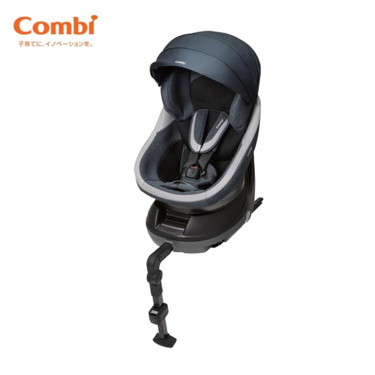 Ghế ngồi ô tô Combi Culmove xoay 360° Smart Isofix xanh navy