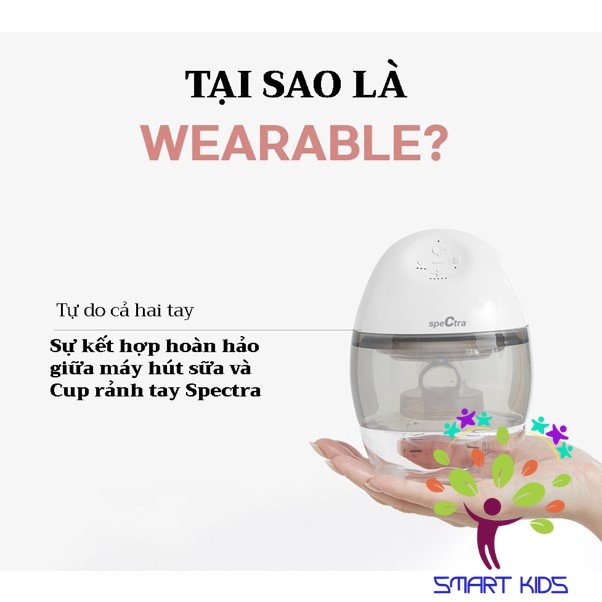 Máy hút sữa không dây Spectra Wearable