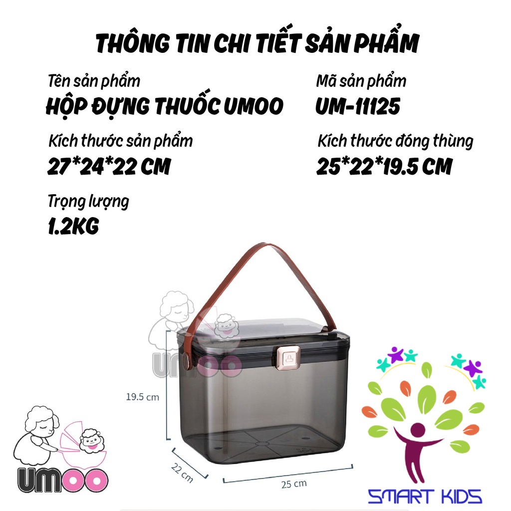 Hộp Đựng Thuốc Umoo UM-11125