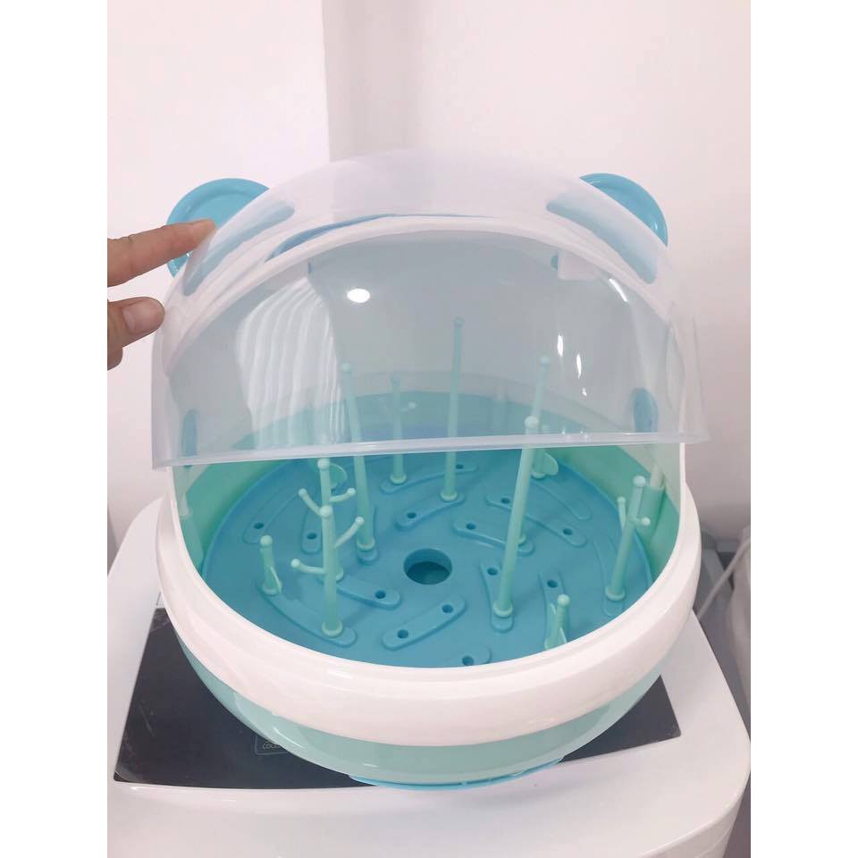 GIÁ ÚP BÌNH SỮA CÓ NẮP ĐẬY HÌNH GẤU