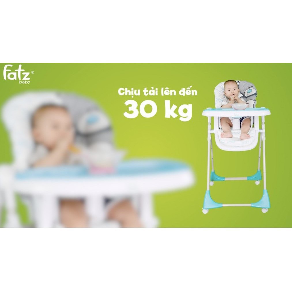 Ghế ăn dặm cho bé Fatz baby FB7202B Hàn Quốc cho bé từ 6 tháng đến 3 tuối - tải trọng 30kg