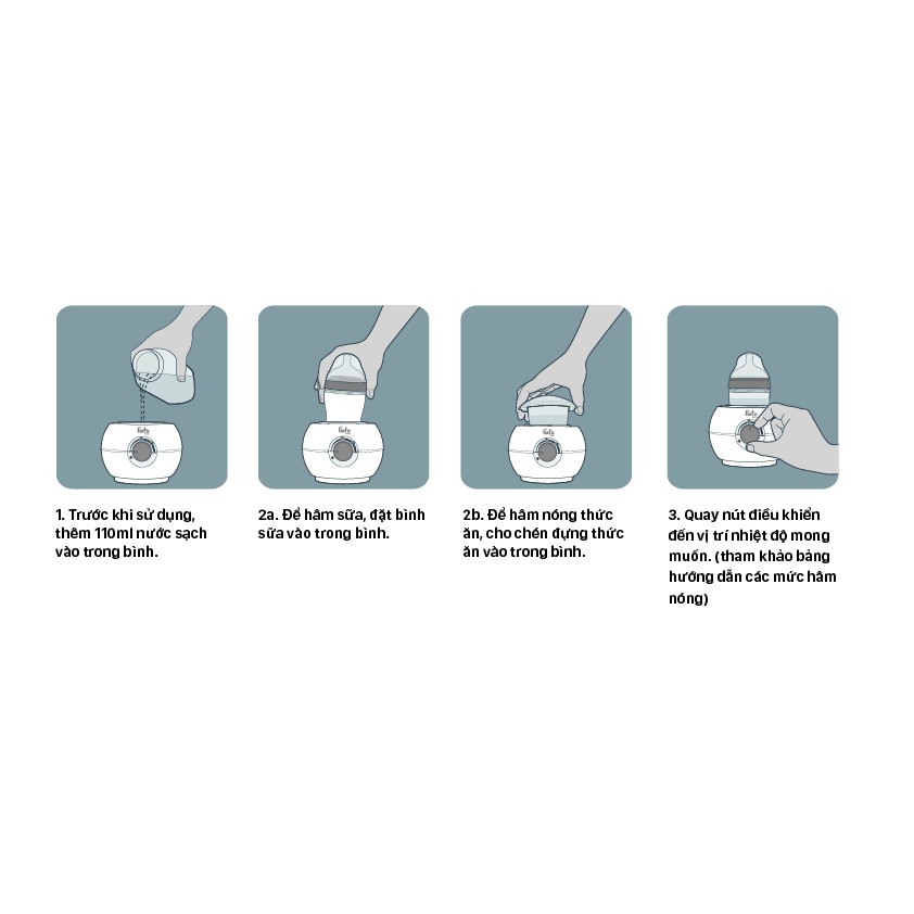 MÁY HÂM SỮA BÌNH CỔ SIÊU RỘNG MONO 3 - FB3027SL FATZ BABY