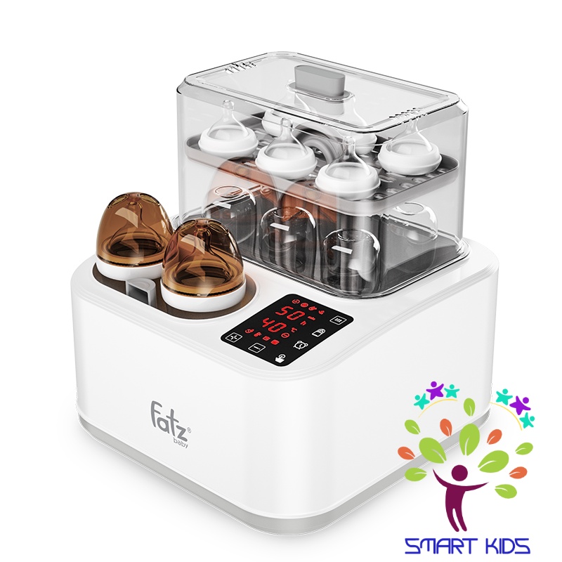Máy Tiệt Trùng Sấy Khô Nấu Cháo Thông Minh Tích Hợp Máy Hâm Sữa Fatz Baby - Captain 2 - FB4315SL