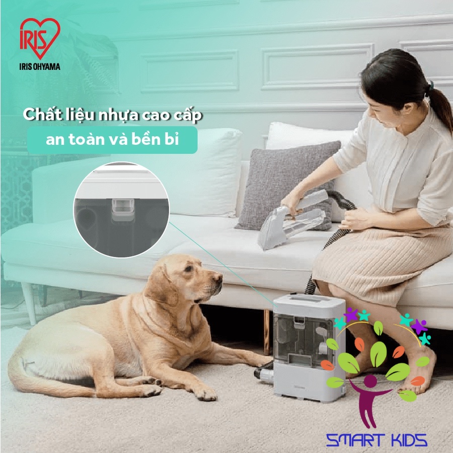 Máy phun hút giặt chăn đệm thảm sofa ghế ngồi ô tô Iris Ohyama RNS-300