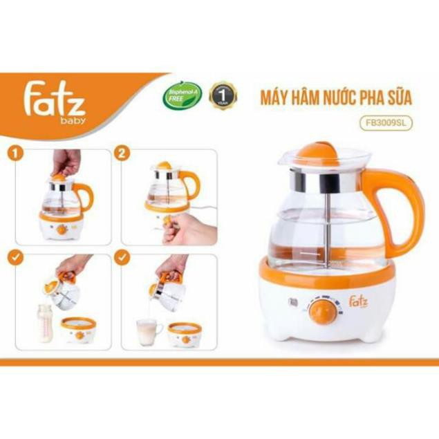 Máy hâm nước pha sữa có đồng hồ đo nhiệt độ Fatz baby FB3009SL