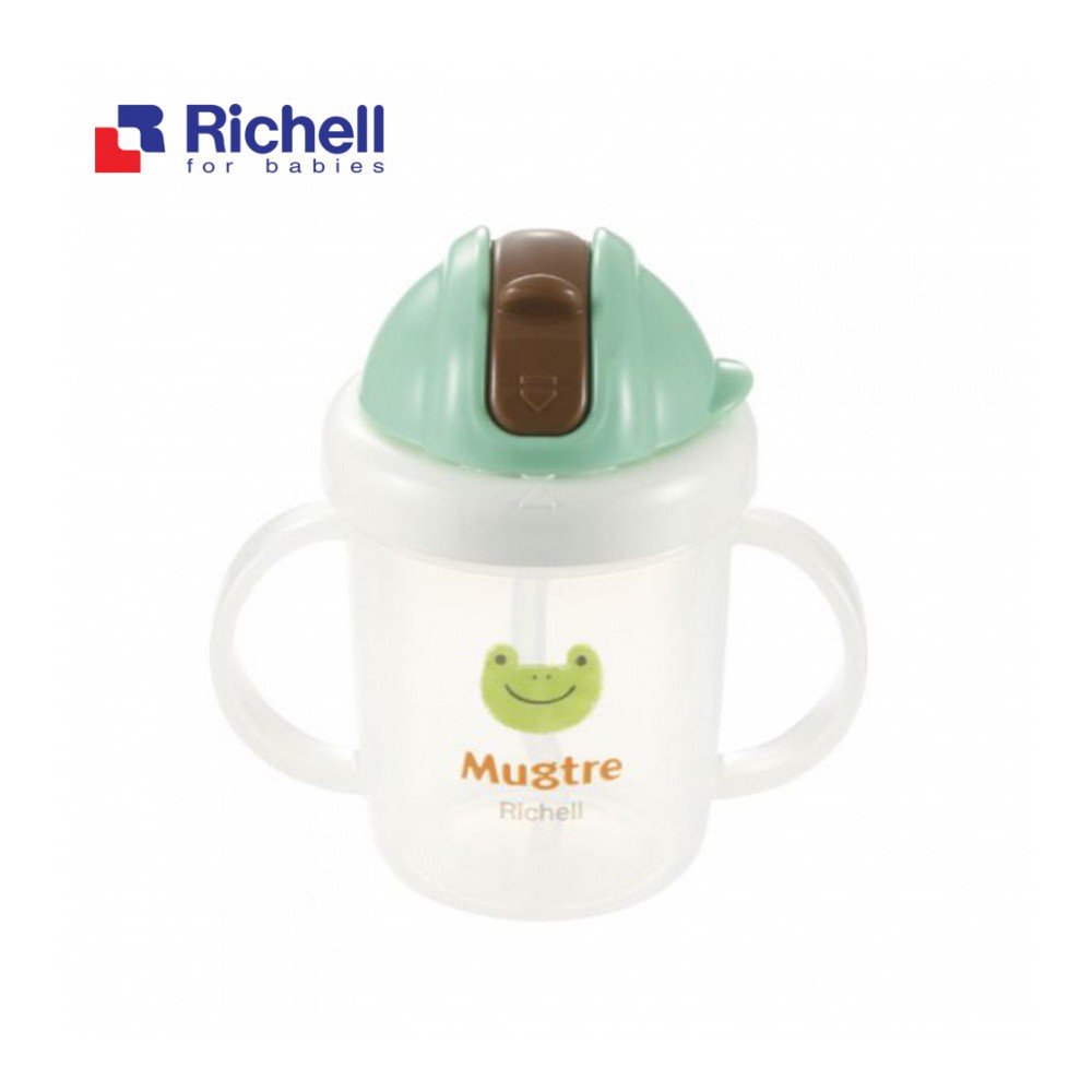 Cốc Ống Hút Mugtre Richell Nhật Bản