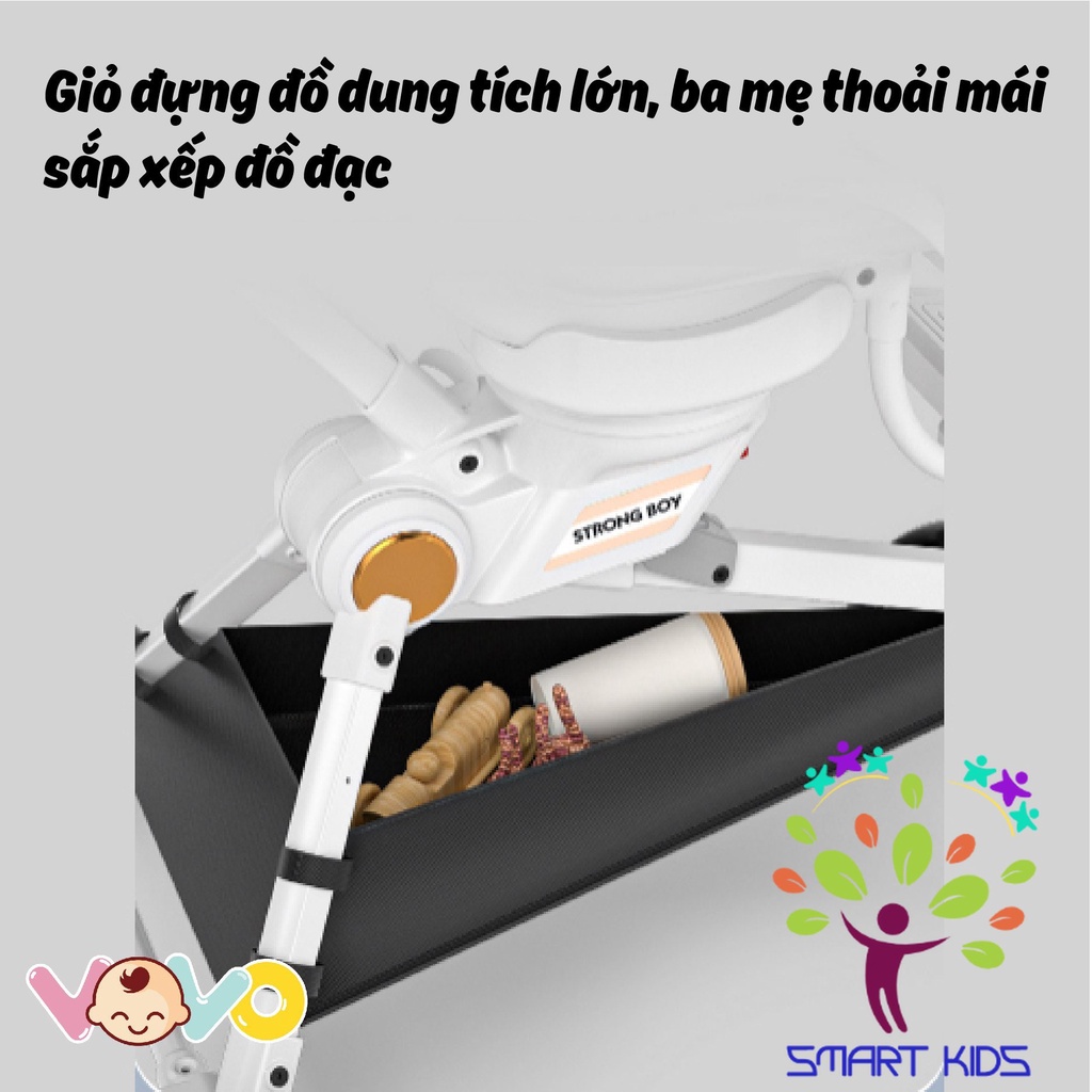 Xe Đẩy Đảo Chiều Vovo Vo-021