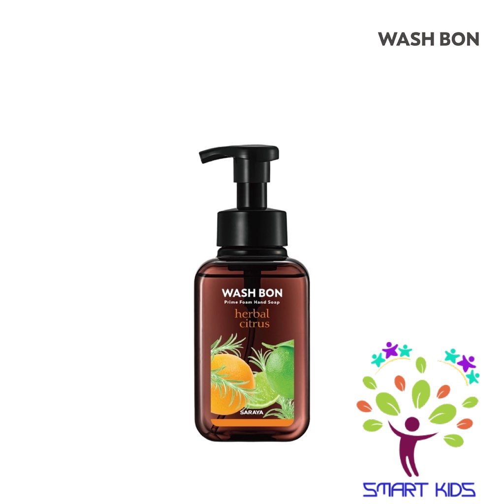 Xà Phòng Rửa Tay Tạo Bọt Wash Bon Hương Cam Chanh