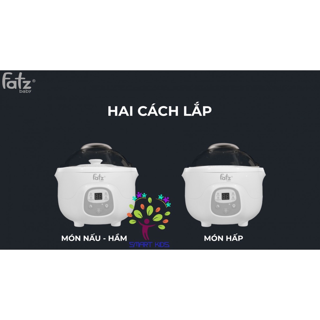NỒI HẦM CÁCH THUỶ FATZ BABY 0.7L - STEW 1 - FB9107ZT