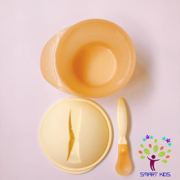 Bát & Thìa cảm ứng nhiệt kèm nắp Upass / UP5027Y