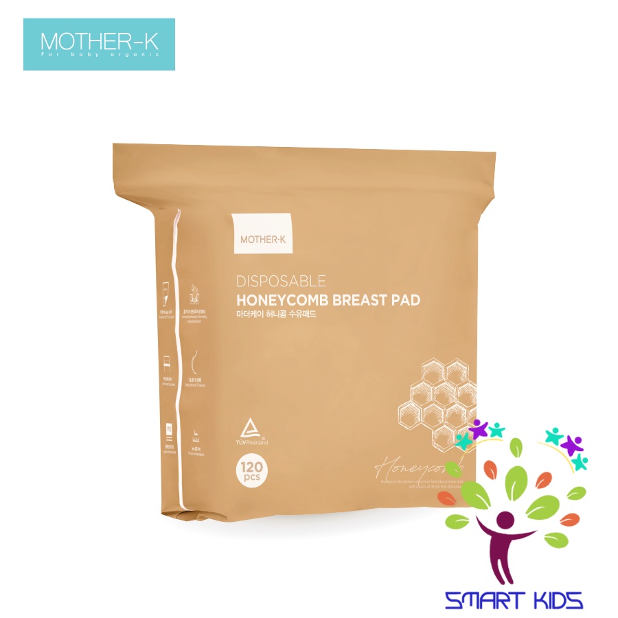 LÓT THẤM SỮA TỔ ONG 3D MOTHER-K HÀN QUỐC (120C)