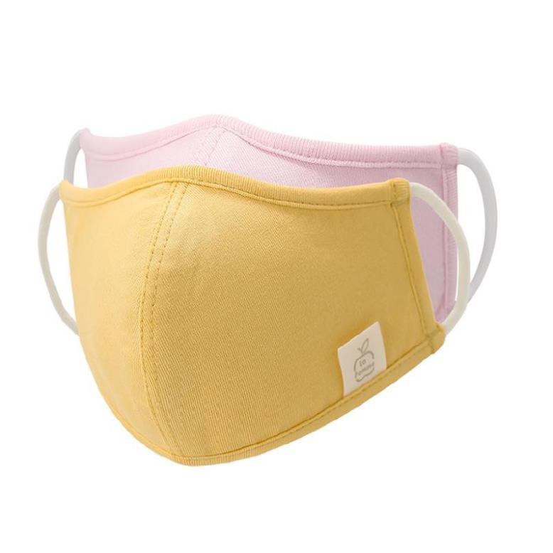 Set 2 chiếc khẩu trang 4 lớp cho bé La pomme 6m-5y