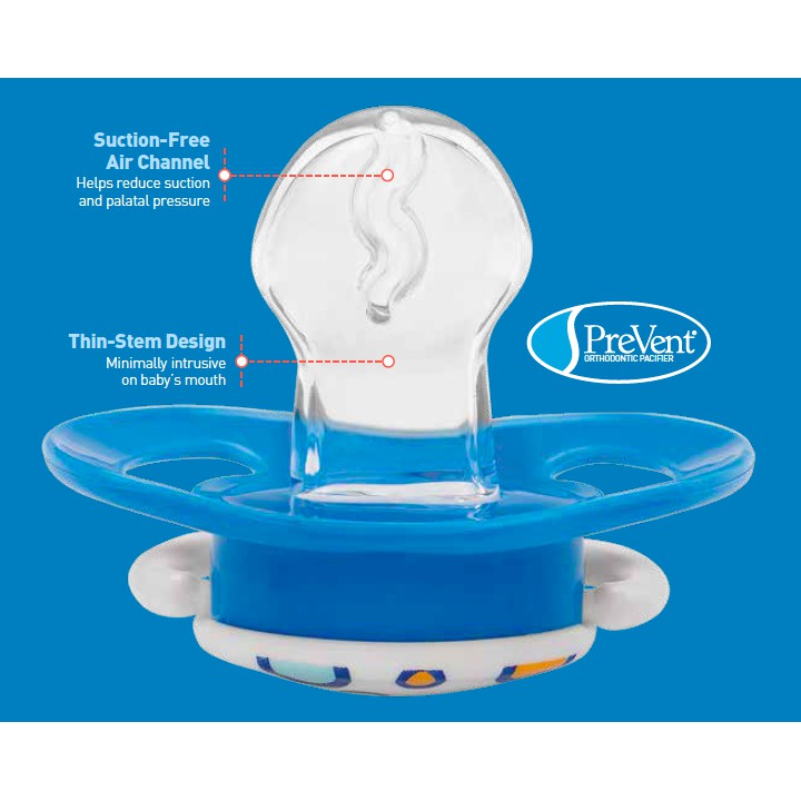 Ti giả Prevent silicone chỉnh nha cao cấp Dr Brown's